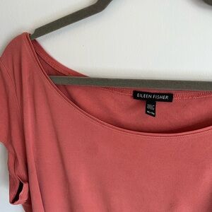 Eileen Fisher silk stretch top